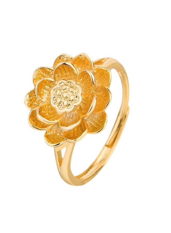Fashion Niche High-End Personalized Adjustable Ring - Image 1